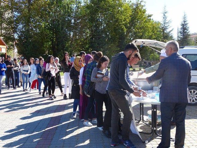 Hisarcık Myo&rsquo;da Aşure Etkinliği 1