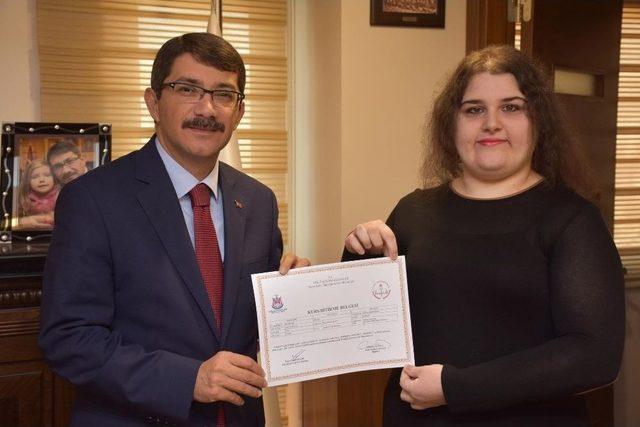 Şehzadeler&rsquo;in Tıbbı Sekreterlik Eğitimleri Tamamlandı 2