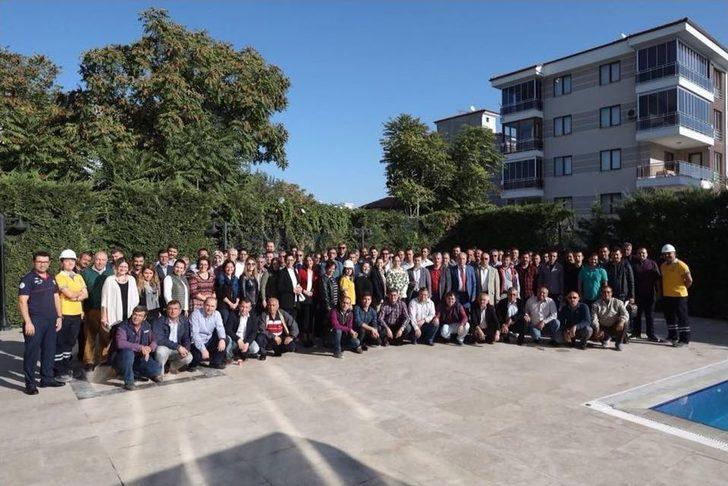 Muhtarlara Verilen Yangın Eğitim Sürüyor G1