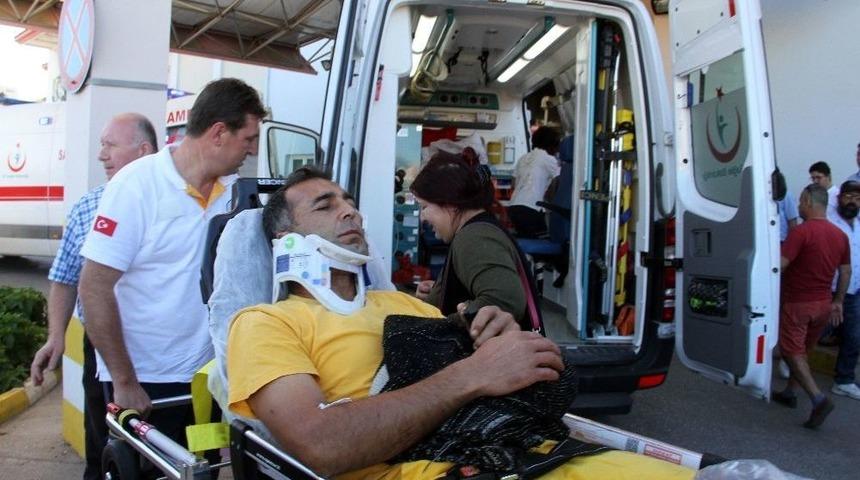 Fethiye&rsquo;de Araz&ouml;z U&ccedil;uruma Yuvarlandı: 5 Yaralı