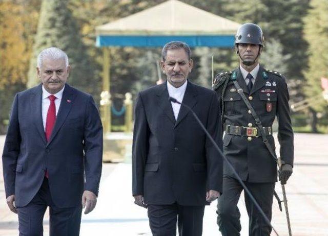 İran Cumhurbaşkanı Birinci Yardımcısı İshak Cihangiri Çankaya Köşkü'nde