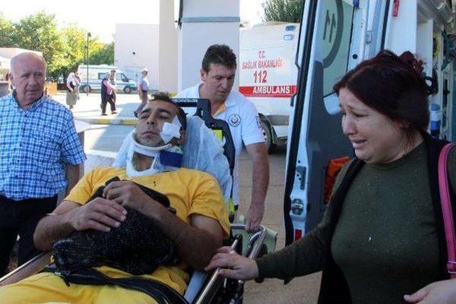 Yangına Müdahaleye Giden Arazöz Devrildi, 5 Işçi Yaralandı