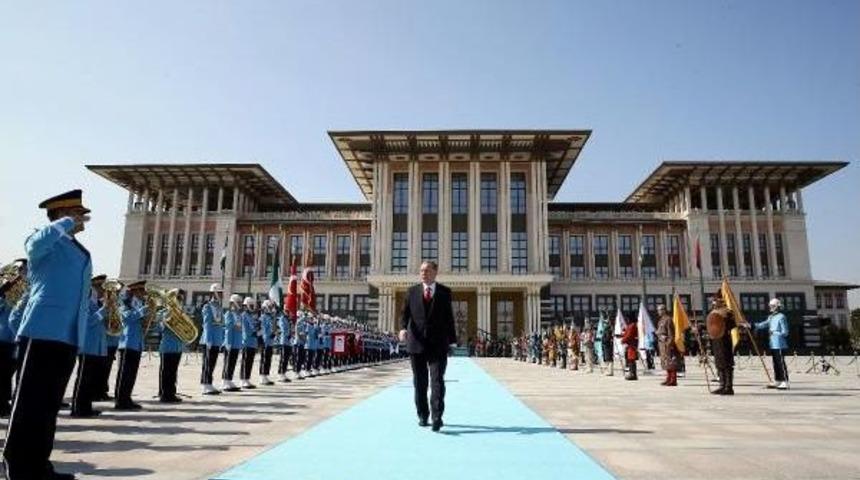 Nijerya Cumhurbaşkanı Muhammed Buhari Beştepe'de&nbsp;