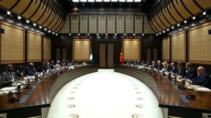 Nijerya Cumhurbaşkanı Muhammed Buhari Beştepe'de (2)&nbsp;