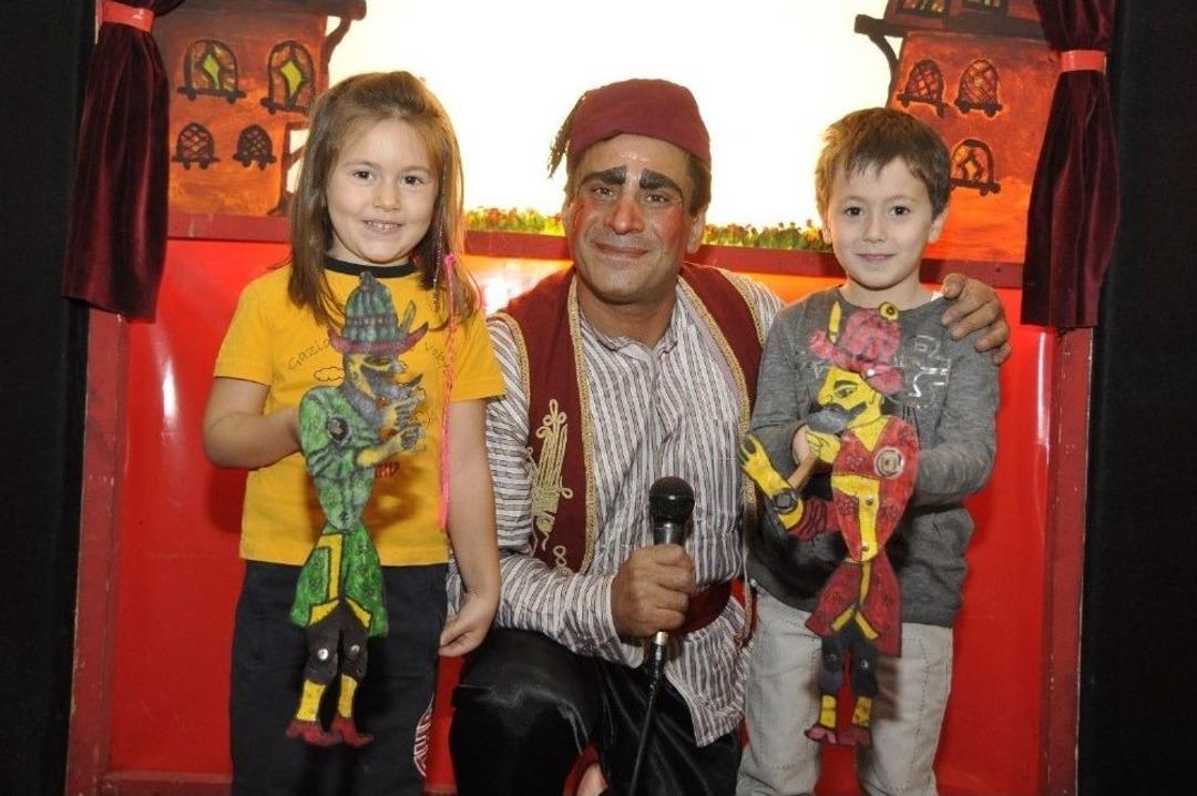 Minik Gkv&rsquo;liler Hacivat, Karag&ouml;z Ve Keloğlan&rsquo;la Buluştu