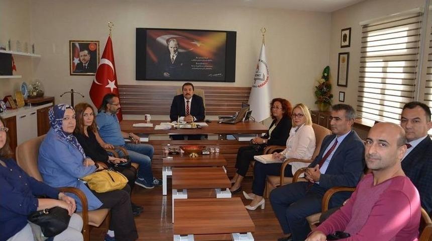 Edremit Milli Eğitim M&uuml;d&uuml;r Ko&ccedil; Ziyaretlerde Bulundu