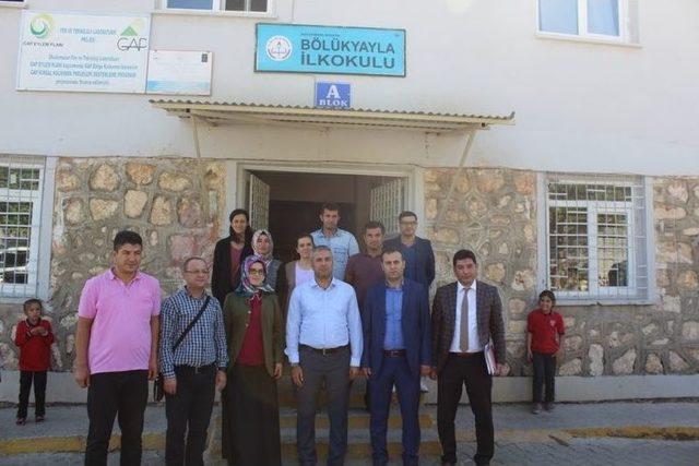 M&uuml;d&uuml;r T&uuml;n&ccedil;men K&ouml;y Okullarını İnceledi 1