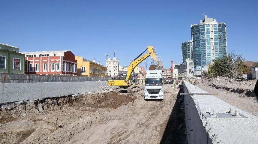 Aksaray&rsquo;da Piri Mehmet Paşa Alt Ge&ccedil;it &Ccedil;alışmaları S&uuml;r&uuml;yor