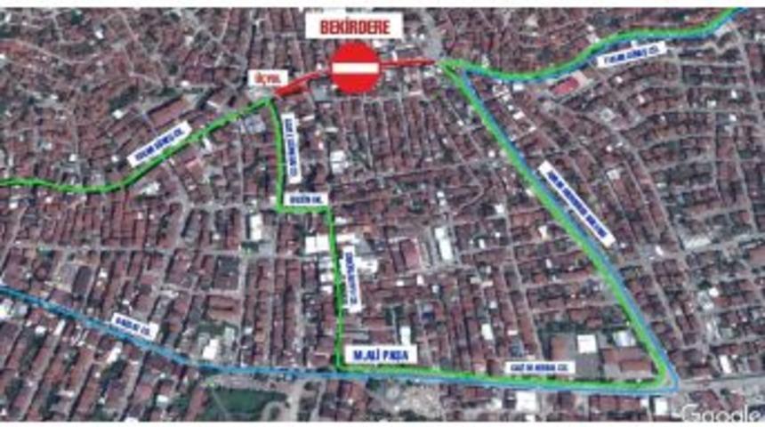 &Uuml;&ccedil;yol&rsquo;da Asfaltlama &Ccedil;alışması Sebebiyle Toplu Taşıma G&uuml;zergahları Değişecek