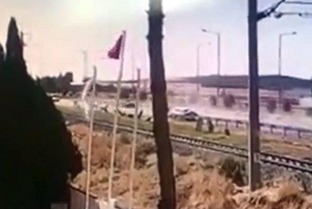 3 Kişinin &Ouml;ld&uuml;ğ&uuml; Kaza Anı Kamerada 2