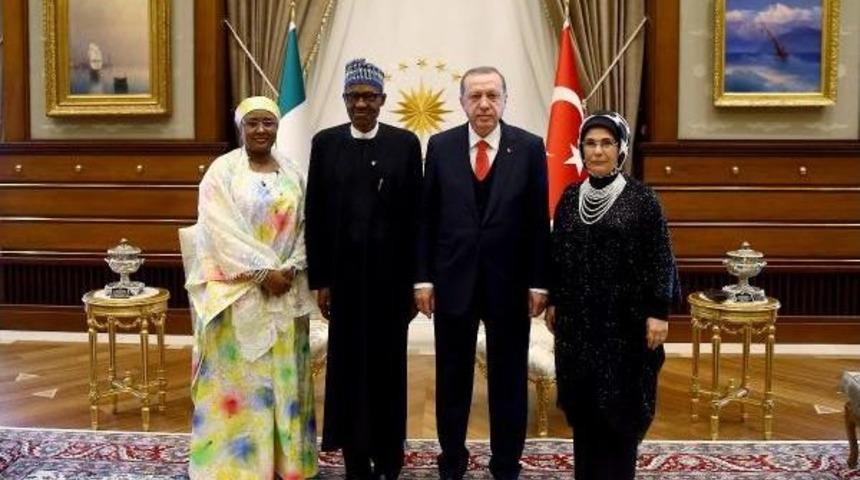 Erdoğan Ve Buhari Resmi &Ouml;ğle Yemeğinde Bir Araya Geldi&nbsp;