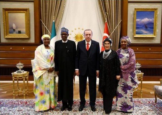 Erdoğan Ve Buhari Resmi &Ouml;ğle Yemeğinde Bir Araya Geldi&nbsp; 1