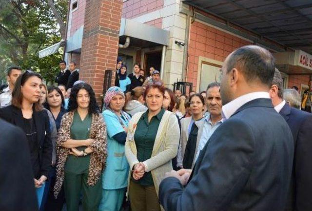 Madde Bağımlısı Hastadan Sağlık &Ccedil;alışınına Dayak 1