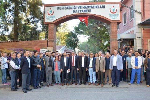 Madde Bağımlısı Hastadan Sağlık &Ccedil;alışınına Dayak 2