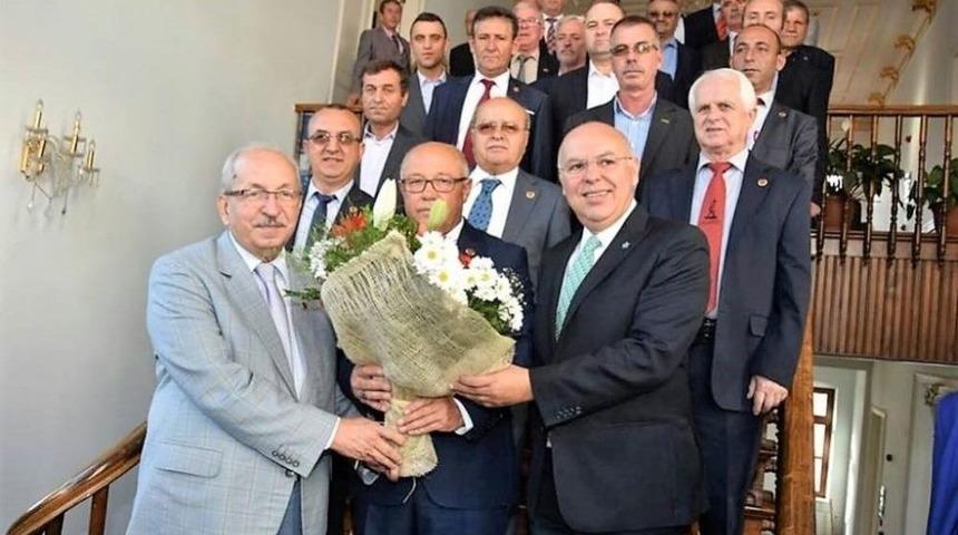 Başkan Eşkinat S&uuml;leymanpaşa Muhtarlarını Ağırladı