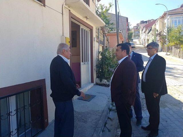 Başkan Bakıcı Devam Eden Yol &Ccedil;alışmalarını İnceledi 1