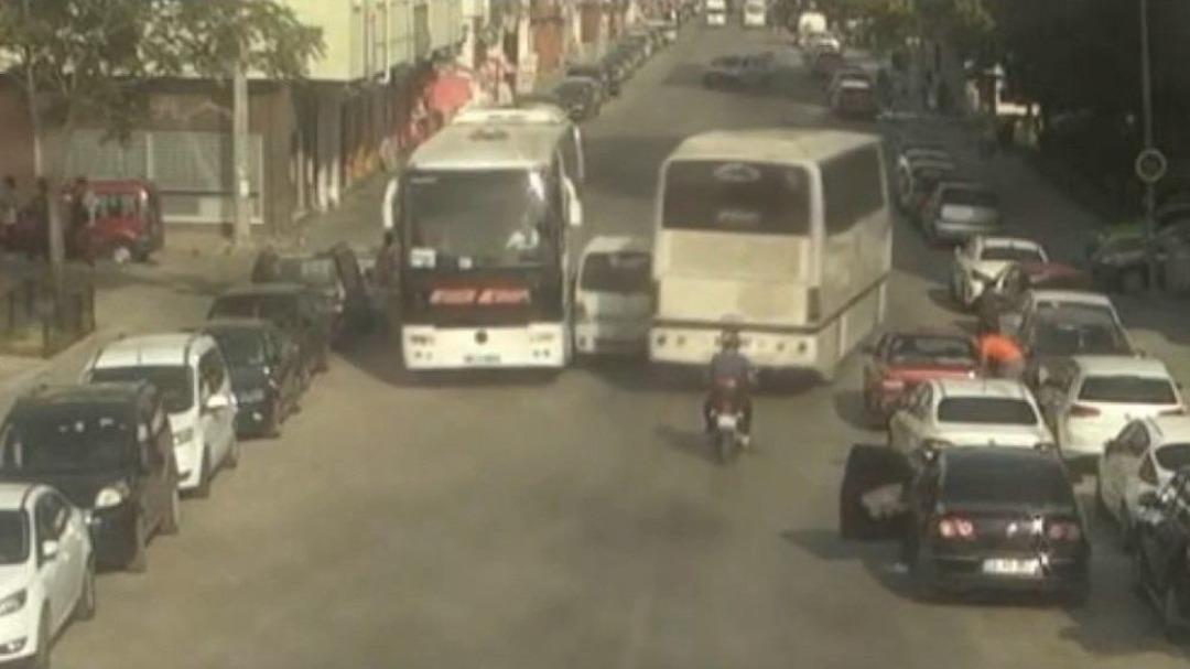 Eskişehir&rsquo;de Kameralara Yansıyan Trafik Kazaları