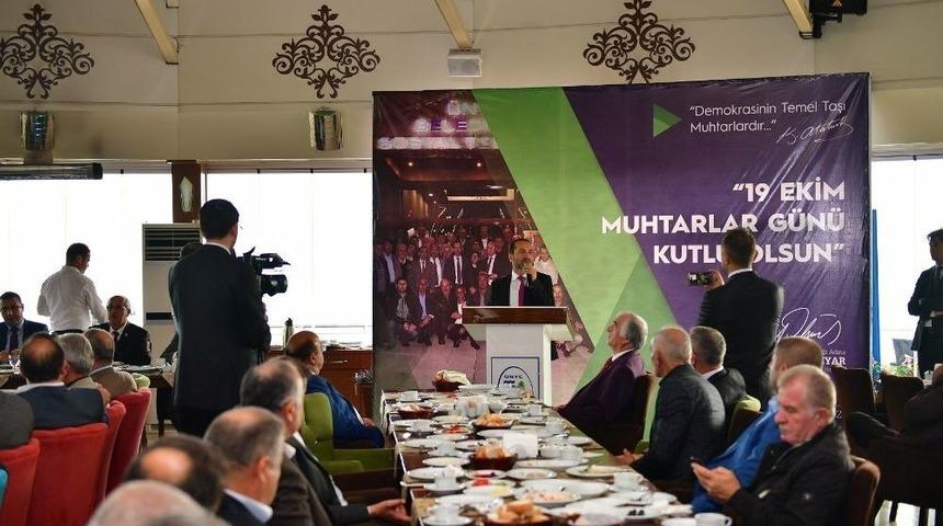 &Uuml;nye&rsquo;de Muhtarlar G&uuml;n&uuml; Kutlandı