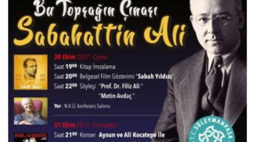 &Ouml;l&uuml;m&uuml;n&uuml;n 110. Yılında Sabahattin Ali Anılacak