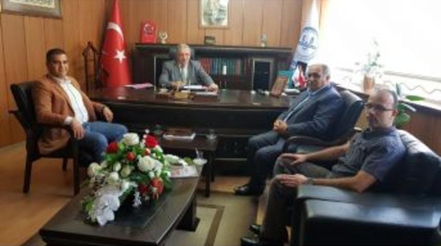 K&ouml;rfez Ulu Cami Y&ouml;netimi M&uuml;ft&uuml; Arvas&rsquo;ı Ziyaret Etti