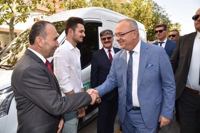 Başkanlar Şof&ouml;rlerin Aşure Hayrına Katıldı 2