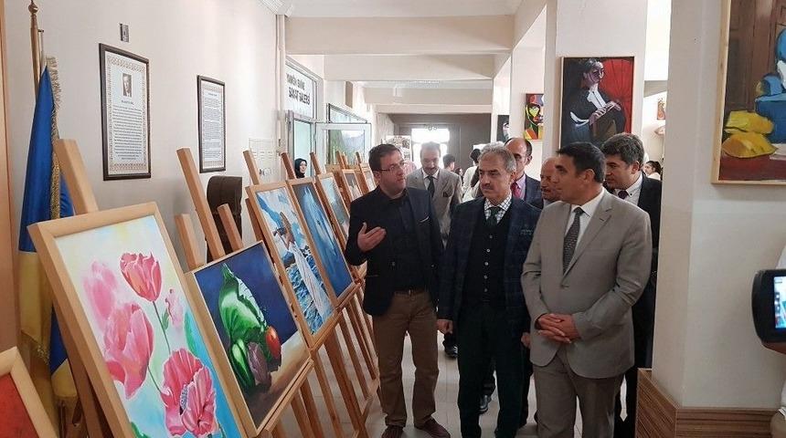 &Ccedil;ankırı Belediye Başkanı Resim Yaptı