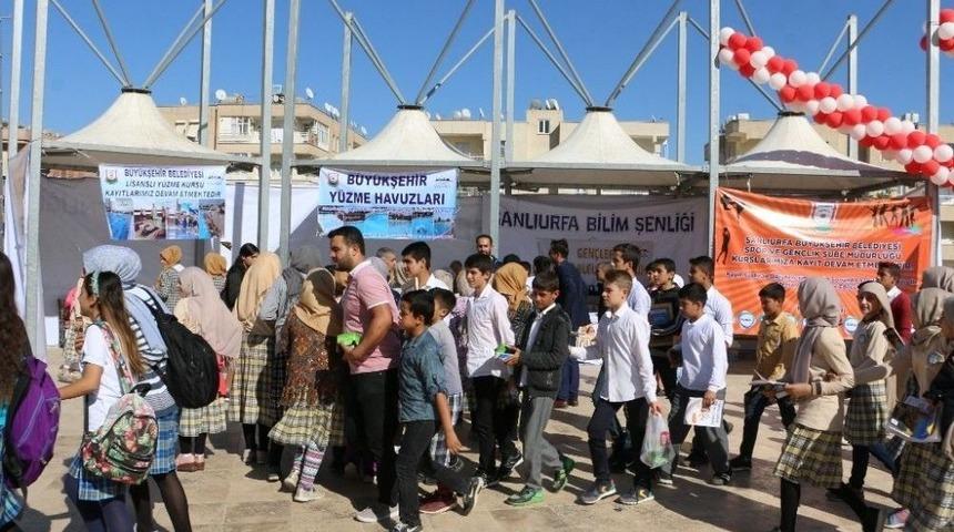 T&uuml;bitak 4007 Şanlıurfa Bilim Şenliğine İlk G&uuml;n Yoğun İlgi