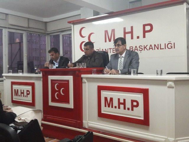 Gaziantep’te Mhp Çalışmalarını Sürdürüyor