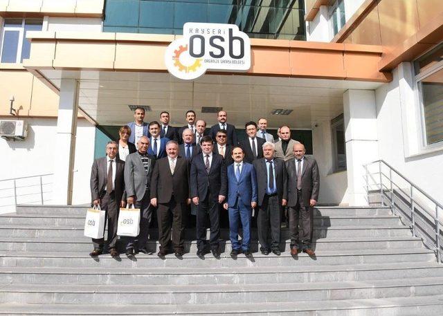 Kayseri Osb&rsquo;de İl K&uuml;si Planlama Ve Geliştirme Kurulu Toplantısı Ger&ccedil;ekleştirildi 2