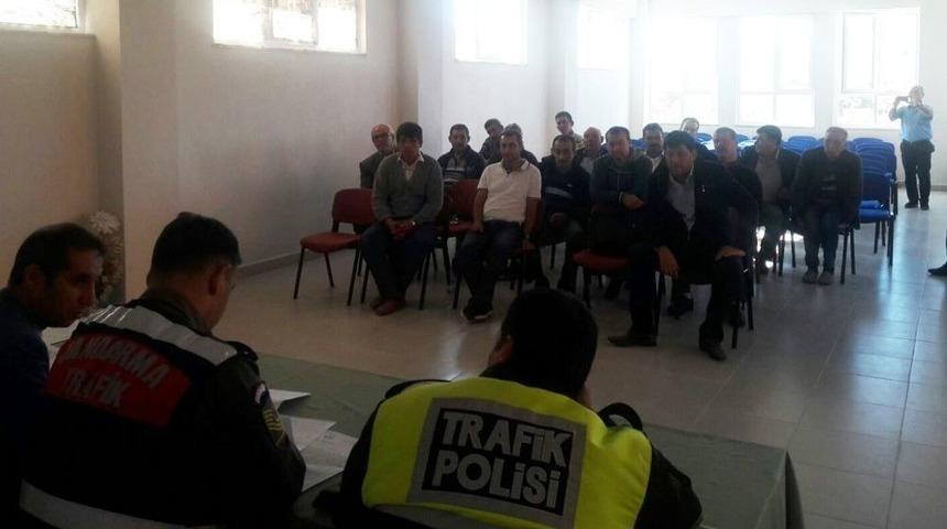 Okul Servis Şof&ouml;rlerine Seminer