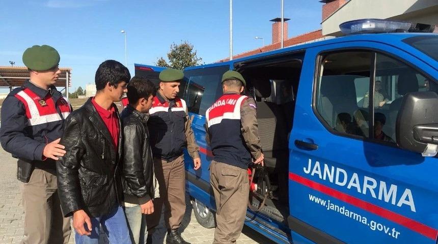 Afganistan Uyruklu 7 Ka&ccedil;ak İş&ccedil;i Yakalandı