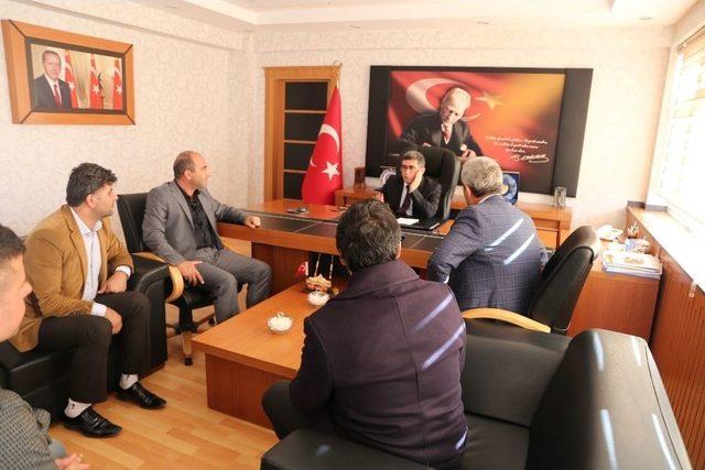 Spor Camiasından Kaymakam &Ccedil;etin&rsquo;e Ziyaret 1