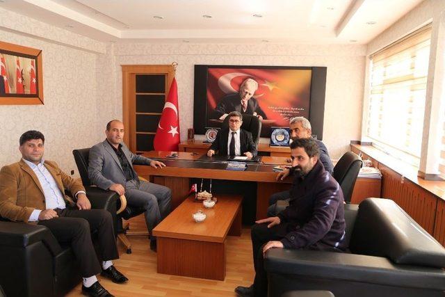 Spor Camiasından Kaymakam &Ccedil;etin&rsquo;e Ziyaret 2