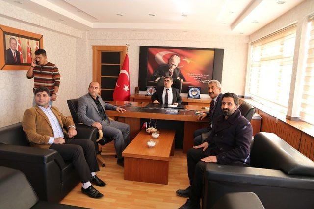 Spor Camiasından Kaymakam &Ccedil;etin&rsquo;e Ziyaret 3