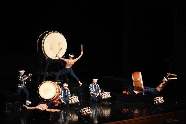 Ünlü Japon Davul Grubundan Bursa’da Unutulmaz Gösteri