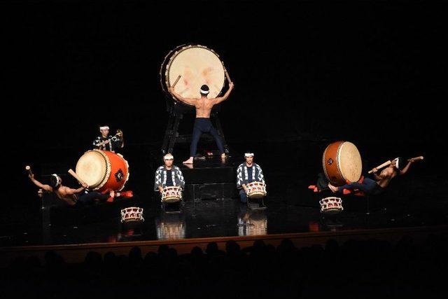 Ünlü Japon Davul Grubundan Bursa’da Unutulmaz Gösteri