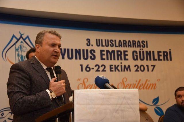 Uluslararası Yunus Emre Günleri Gala Yemeği Yapıldı