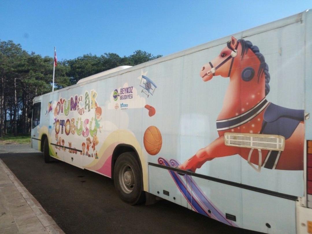 Beykozlu &Ccedil;ocuklar İ&ccedil;in Oyuncak Otob&uuml;s