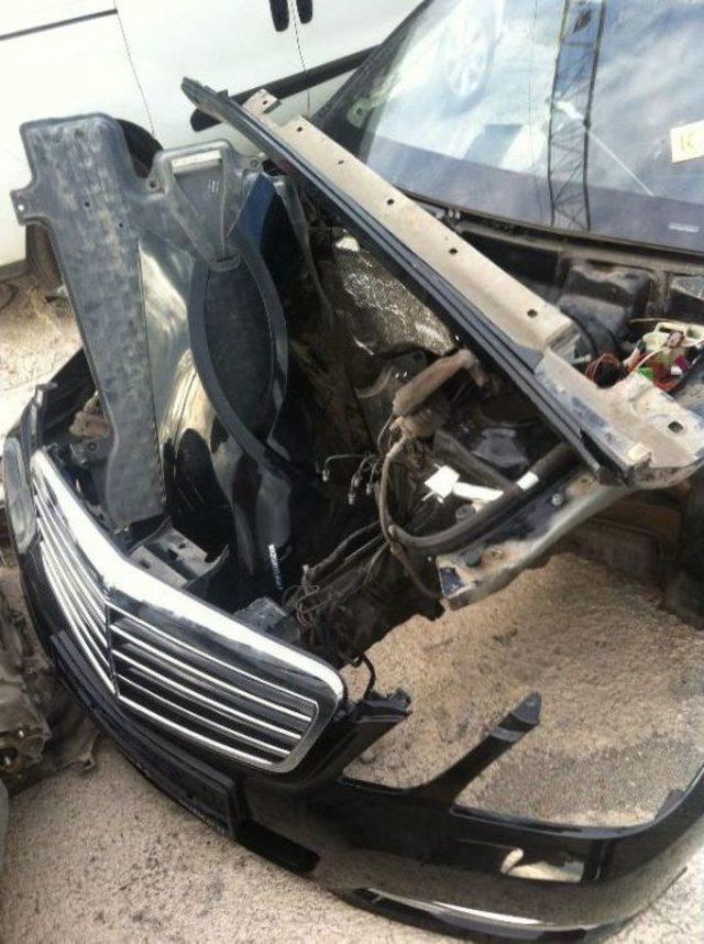 &Ccedil;alınan Otomobilini Par&ccedil;alar Halinde Geri Aldı 2