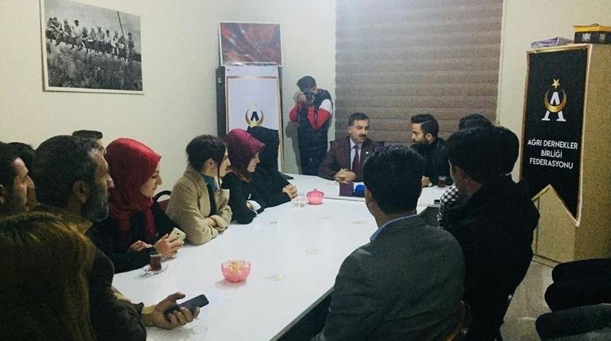 Ak Parti Ağrı İl Başkanı Aydın Ziyaretlerine Devam Ediyor