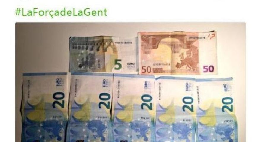 Katalanlar Taşınan Bankalardan Sembolik 155 Euro &Ccedil;ekiyor