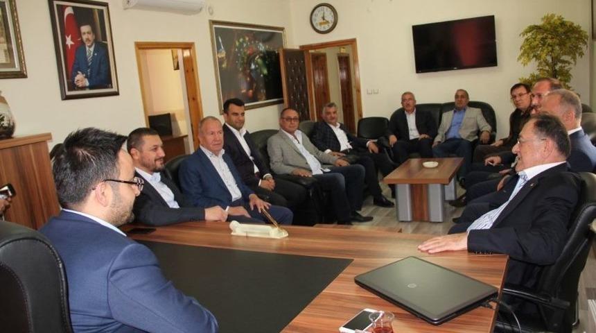 Ntso Başkanı Parmaksız, Ak Parti İl Başkanı Yanar&rsquo;ı Ziyaret Etti