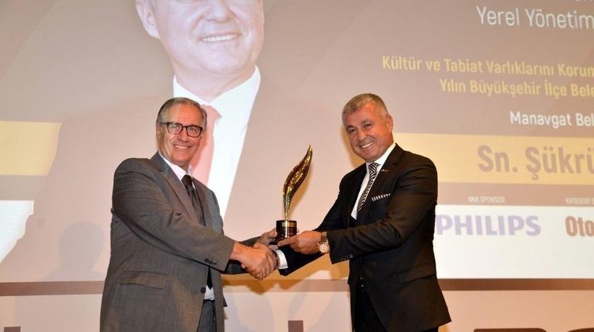 Manavgat Şelalesi D&uuml;zenlemesine &Ouml;d&uuml;l