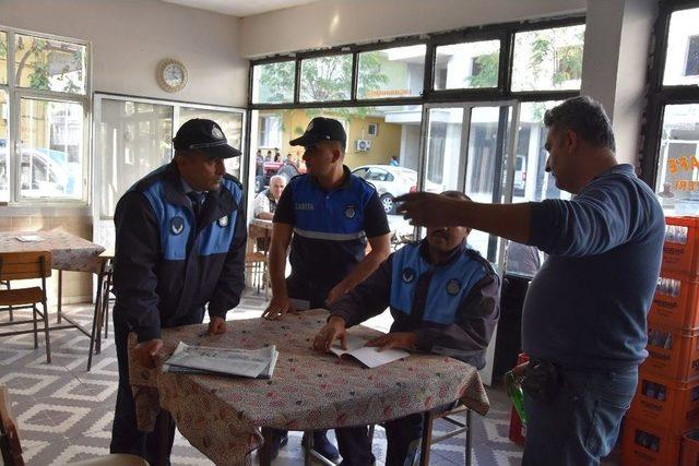 Zabıtadan Kahvehane Denetimi 1