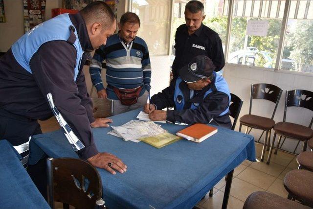 Zabıtadan Kahvehane Denetimi 3