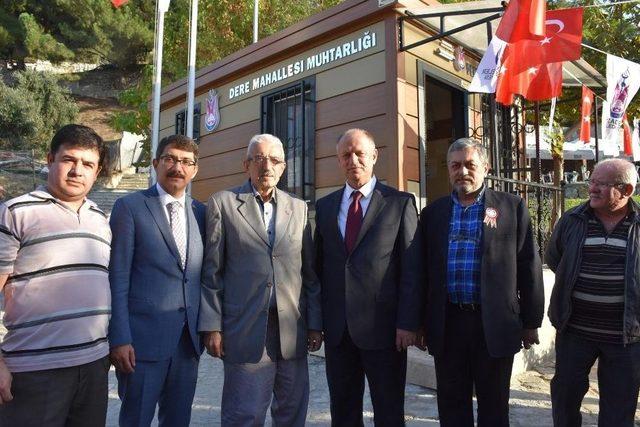 Manisa’da 3 Yeni Muhtarlık Binası Açıldı