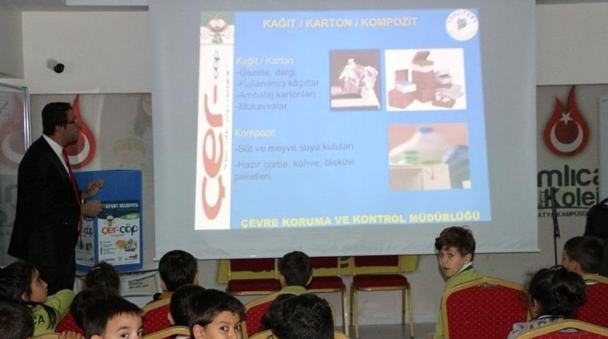 &Ccedil;amlıca&rsquo;da &lsquo;&ccedil;er-&ccedil;&ouml;p&rsquo; Projesi Eğitimi