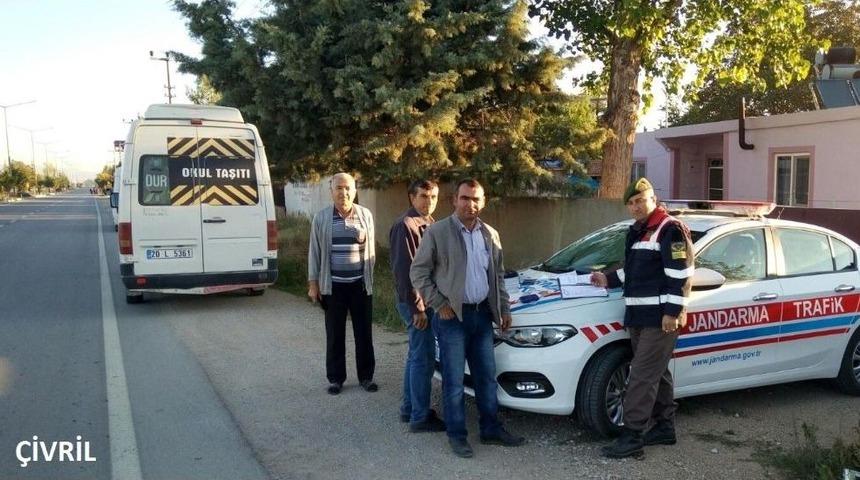 Jandarma 38 Okul Servisine Ceza Kesti