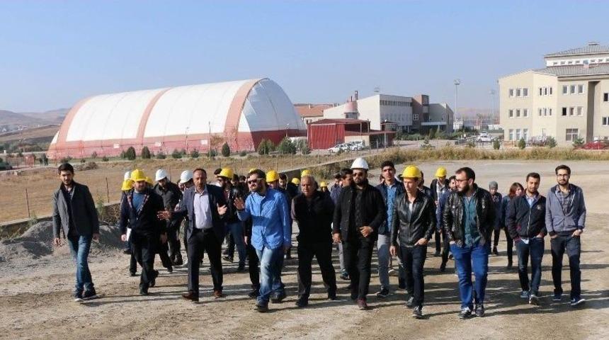 Mühendis Adayları, Asfalt Plent Tesislerini Gezdi