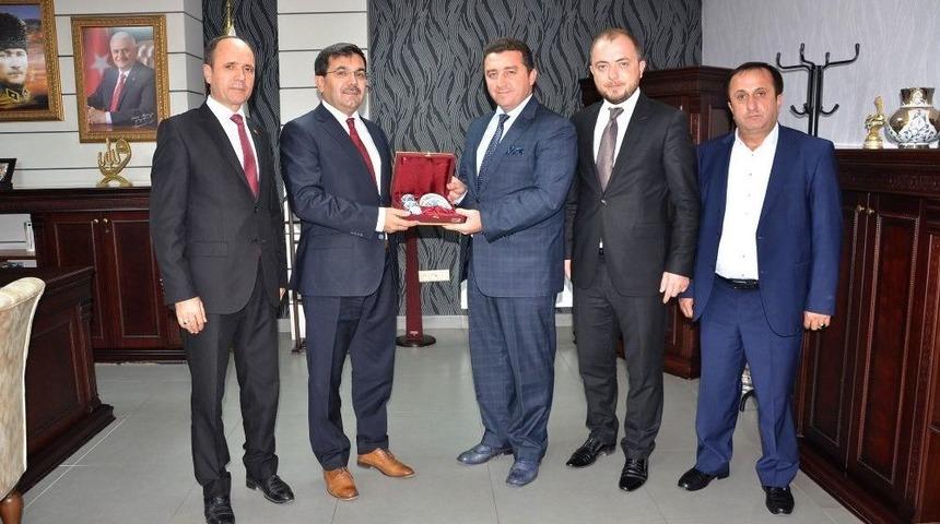 Ak Parti Genel Merkez Yerel Y&ouml;netimler Başkan Yardımcısı Salih Koca&rsquo;dan Başkan Bakıcı&rsquo;ya Ziyaret